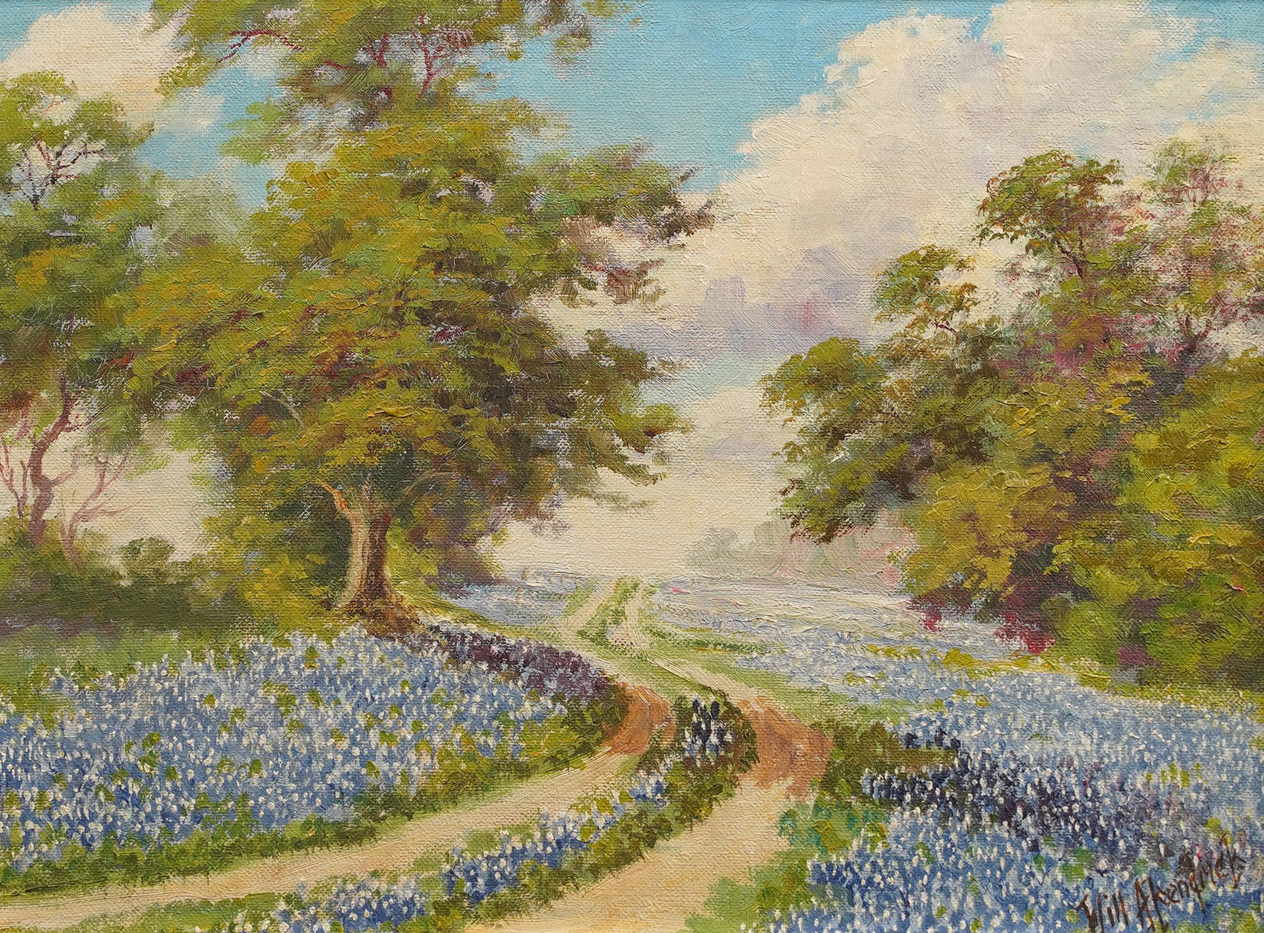 texas bluebonnet painting