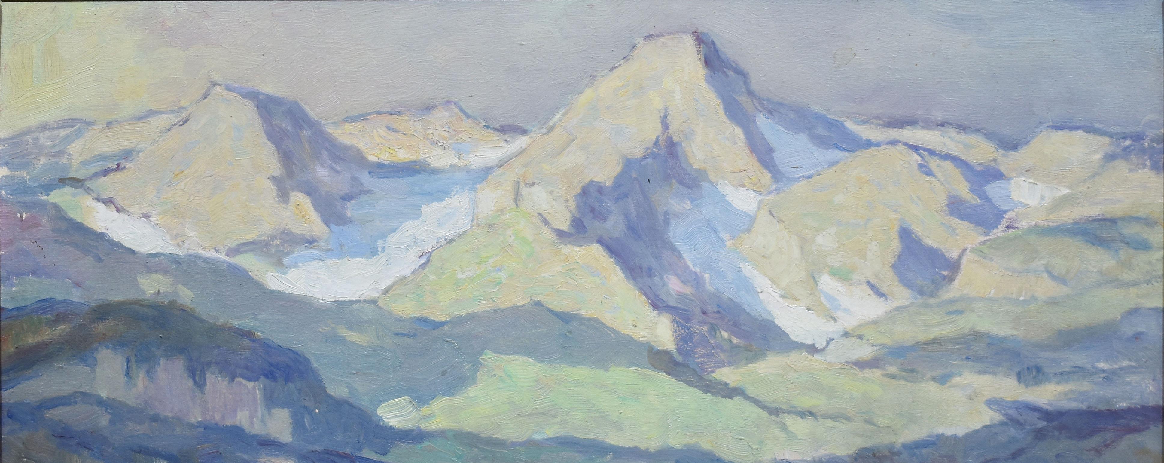 impressionism mountains