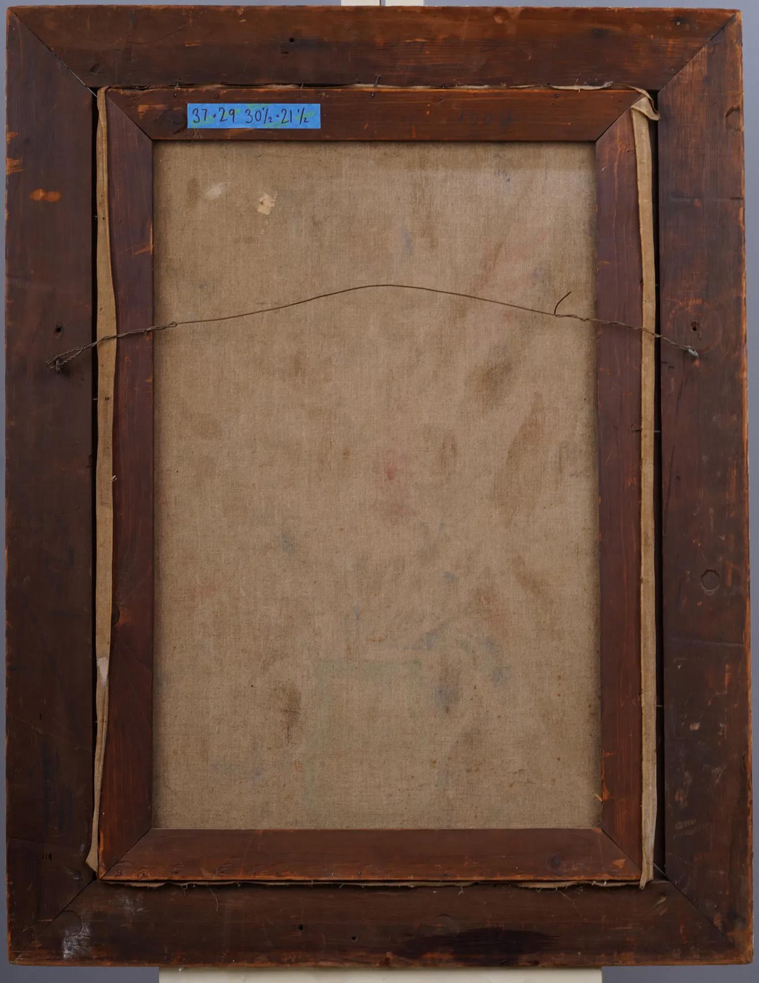 Impresionante bodegón de flores de principios del impresionismo americano pintado al óleo.  Enmarcado.  Óleo sobre lienzo.  Firmado.  Tamaño de la imagen, 30,5 A por 21,5 L.