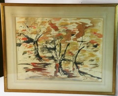 Antique American Impressionist Trees by John Motz 61