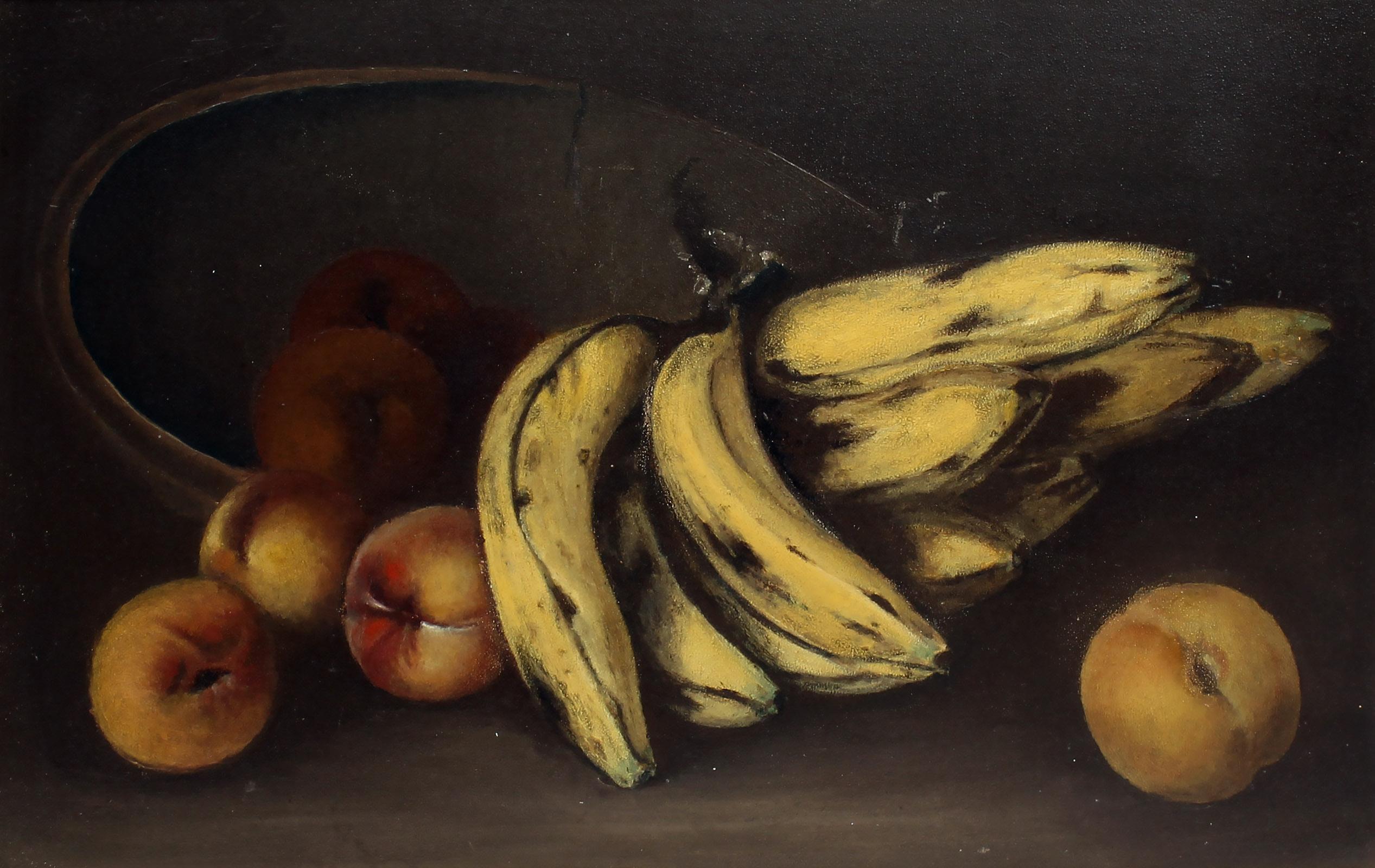 old banana painting
