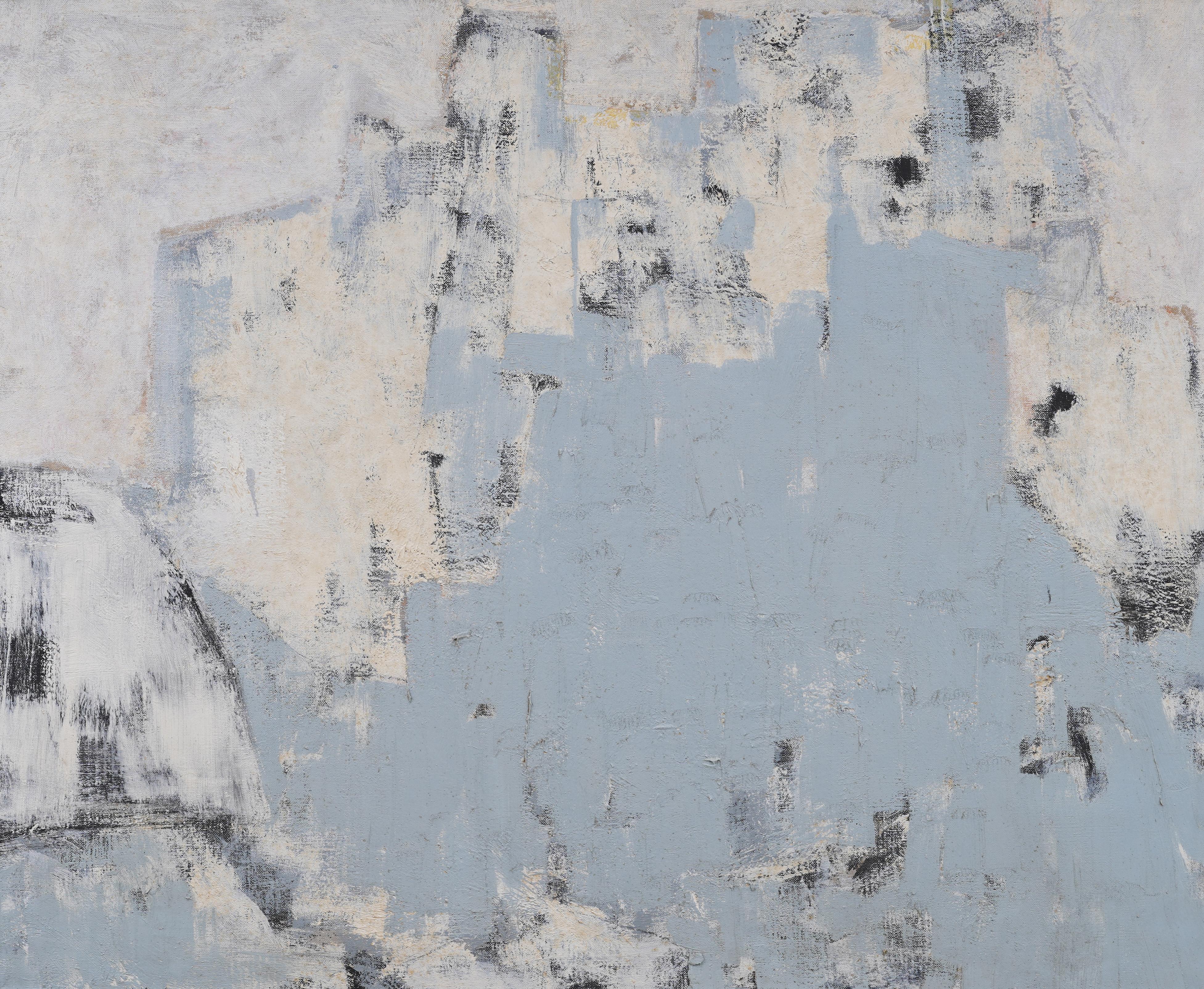 Antikes gerahmtes Gemälde der amerikanischen Schule, modernistischer abstrakter Expressionismus (Abstrakter Expressionismus), Painting, von Unknown
