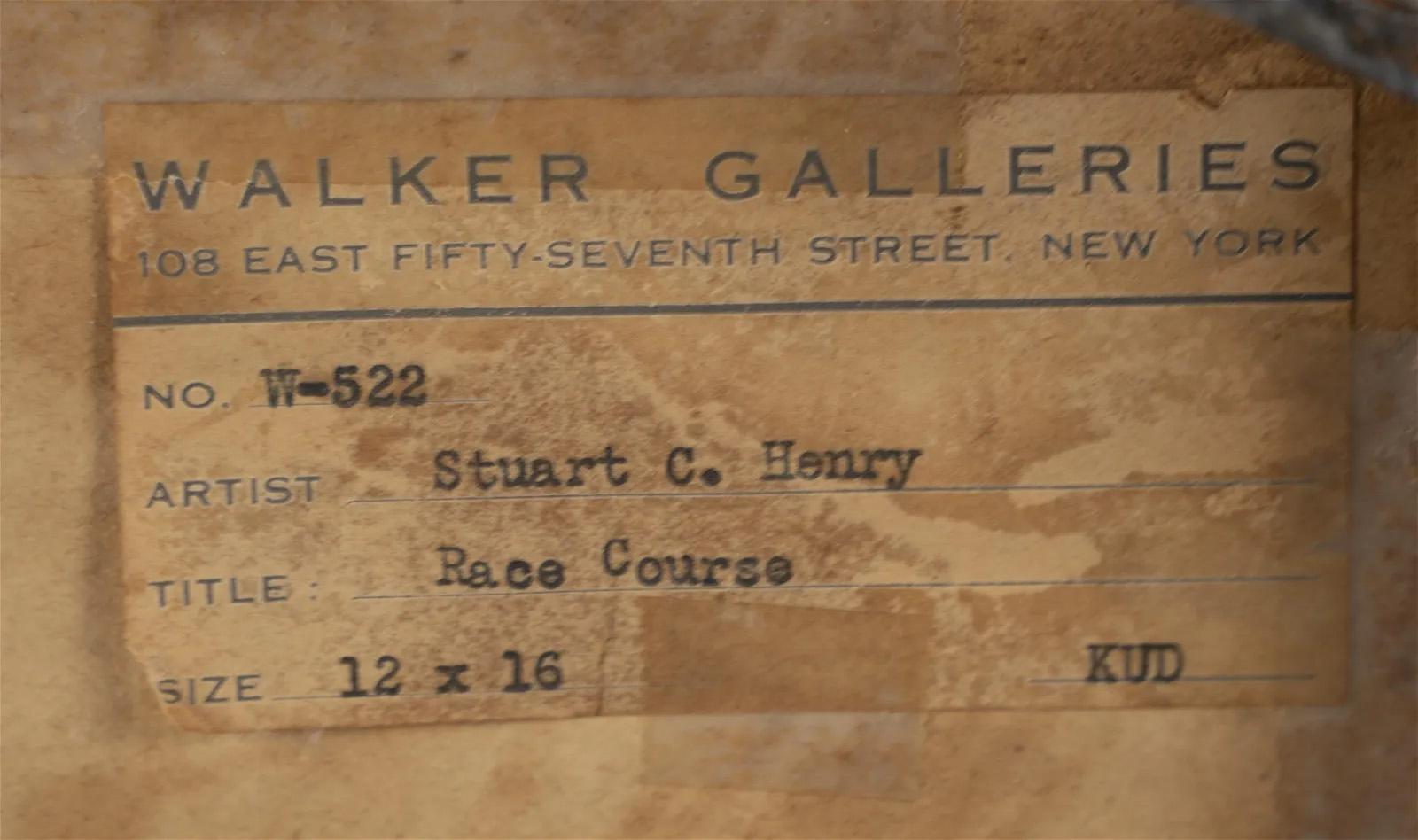 Ancien portrait de cheval de course moderniste de l'école américaine  Peinture en vente 3