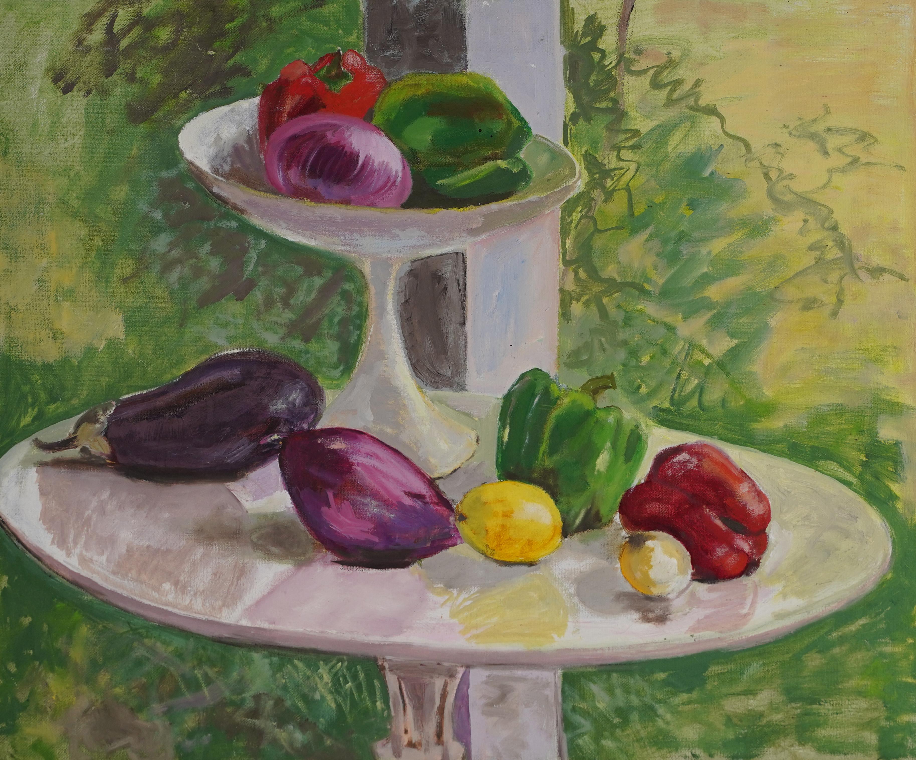 vegetable garden paintings
