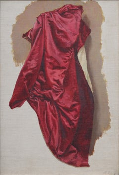 Antiguo cuadro americano superrealista trampantojo enmarcado y firmado Bodegón