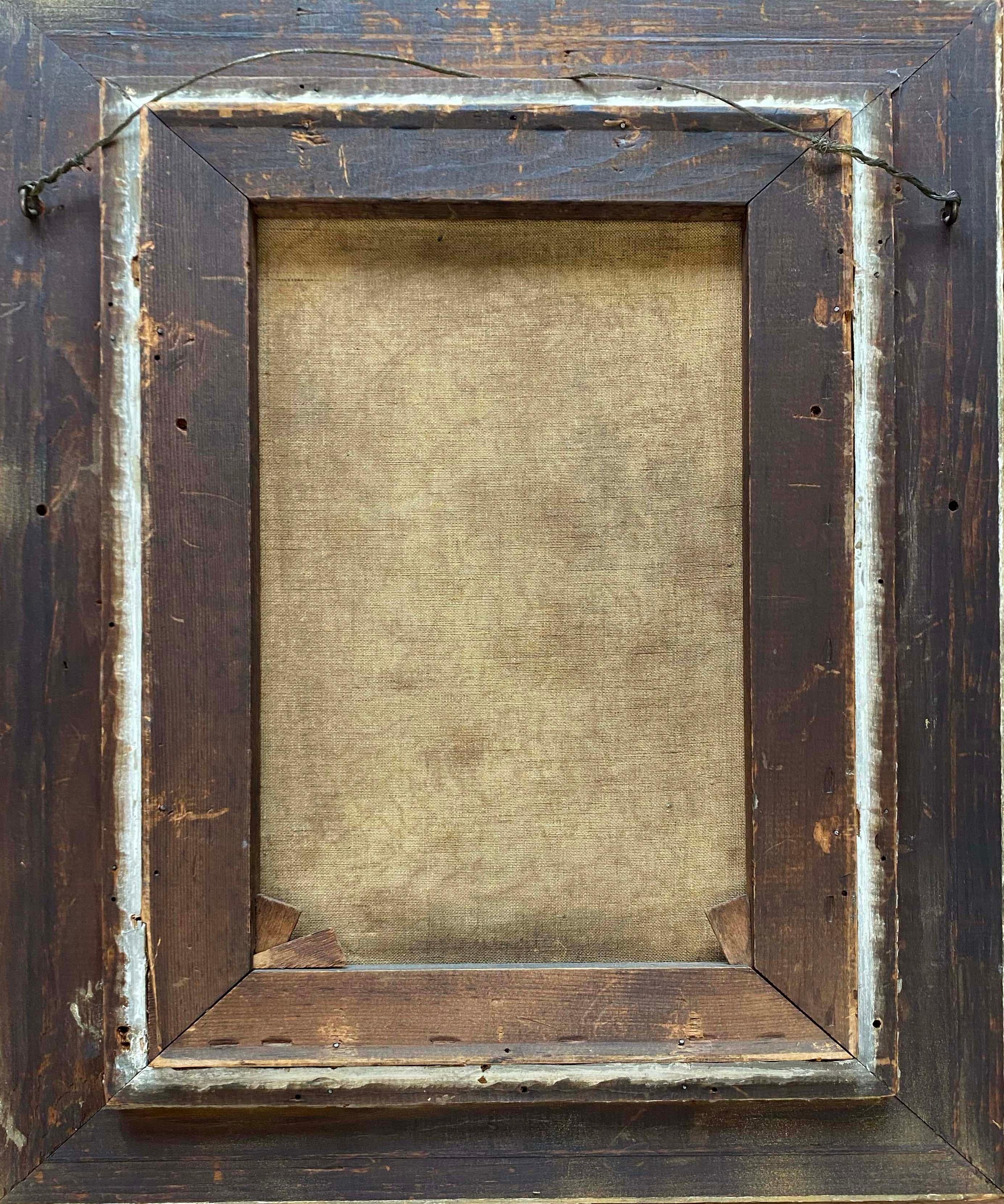 antique gold frame painting