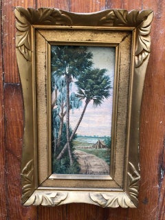 Antique Florida or Old South Painting