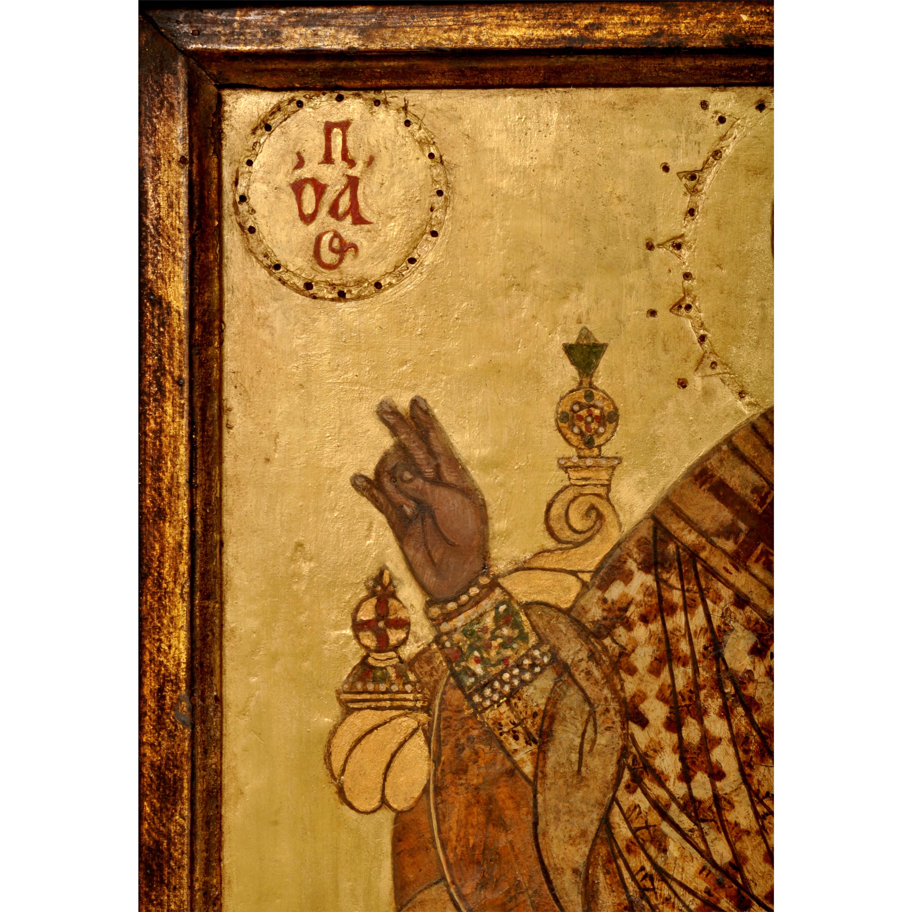 A fine & rare 17th century Greek Orthodox Icon, 