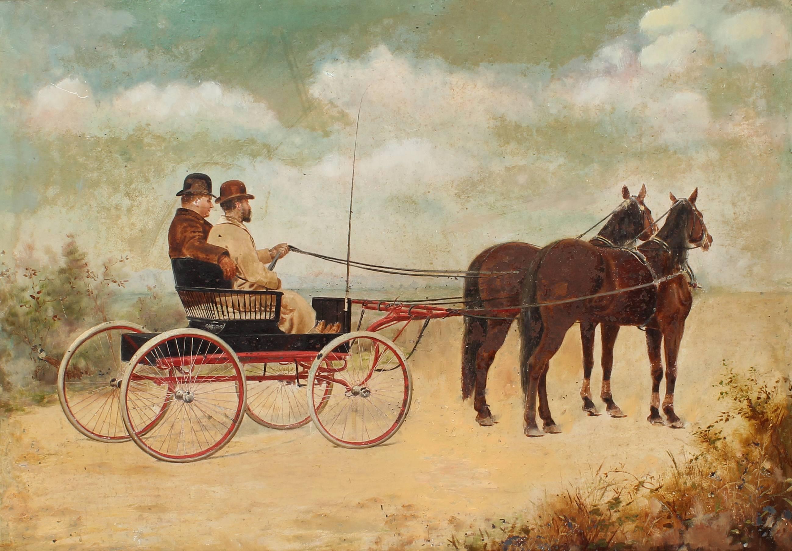 antique horse paintings