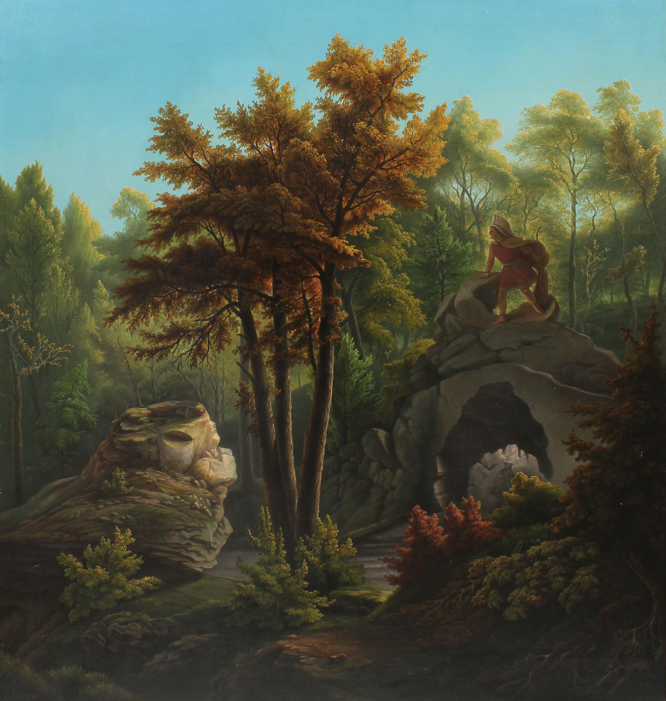 indian forest painting