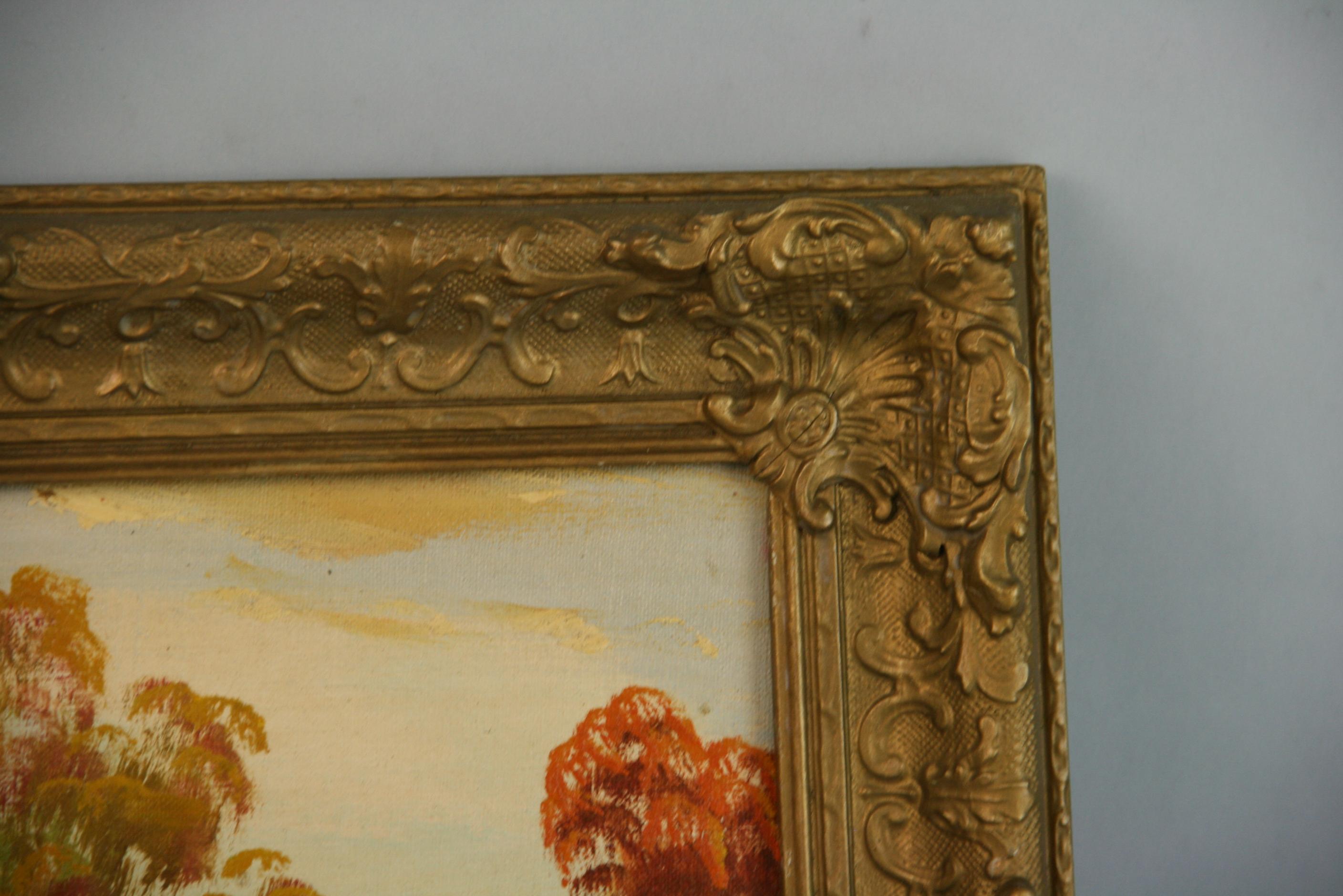 Antiguo paisaje del valle de Hudson 1920 en venta 1