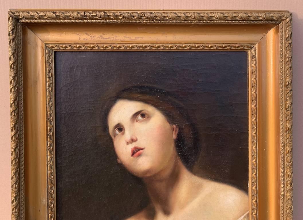 Antiker italienischer Maler – Figurenmalerei des 18. bis 19. Jahrhunderts – Öl auf Leinwand – Painting von Unknown