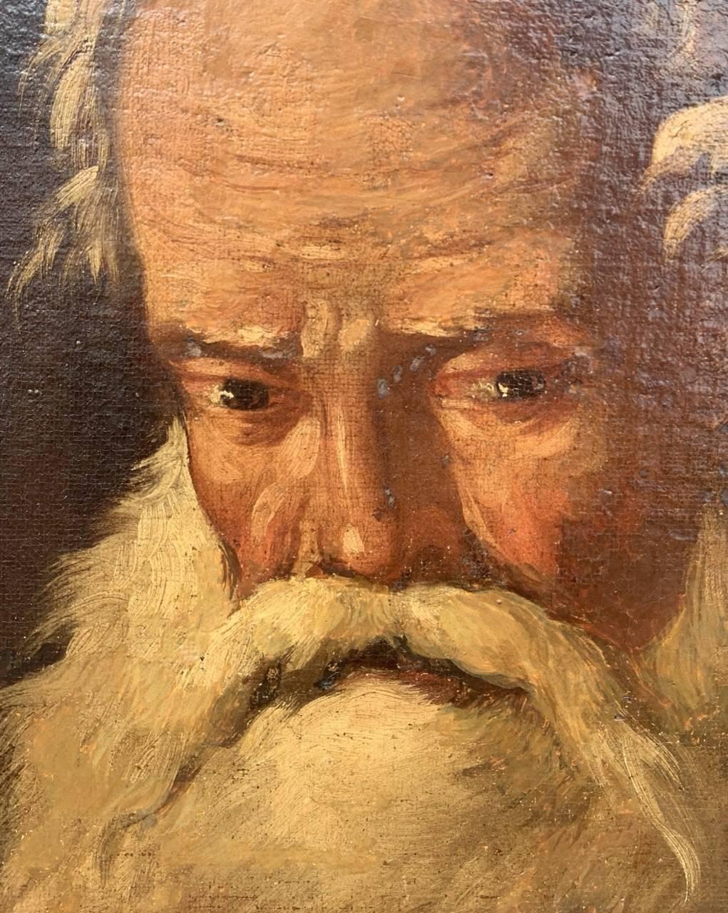 Antique Italian painter - 18th century figure painting For Sale 2