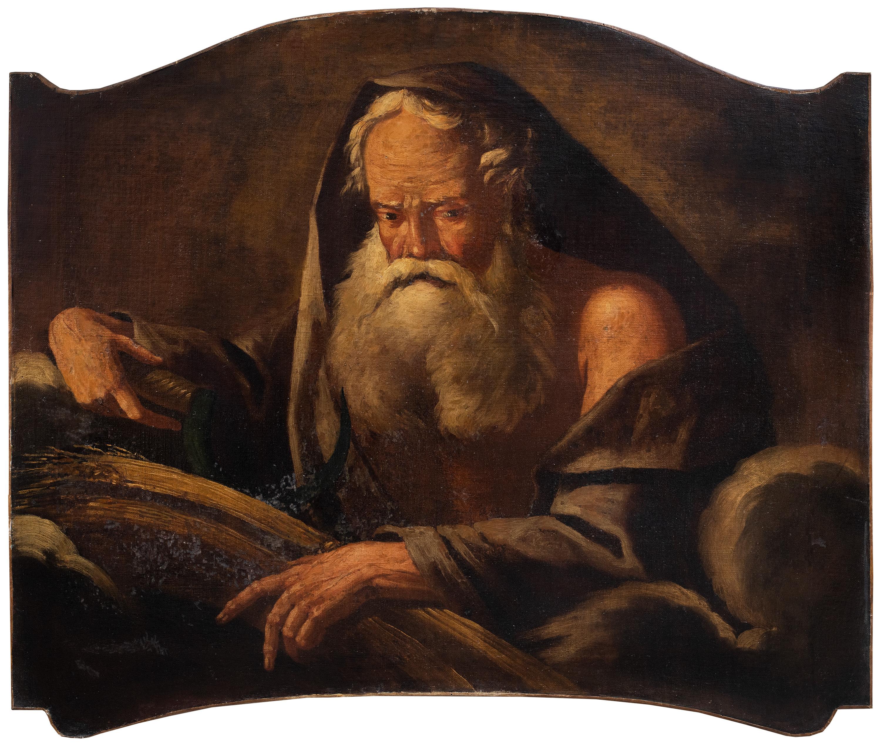 Antico pittore italiano - Quadro di figura del XVIII secolo