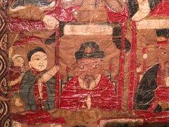 'Antique Korean Taoist Temple Scroll Painting, ' by Unknown,  Painting