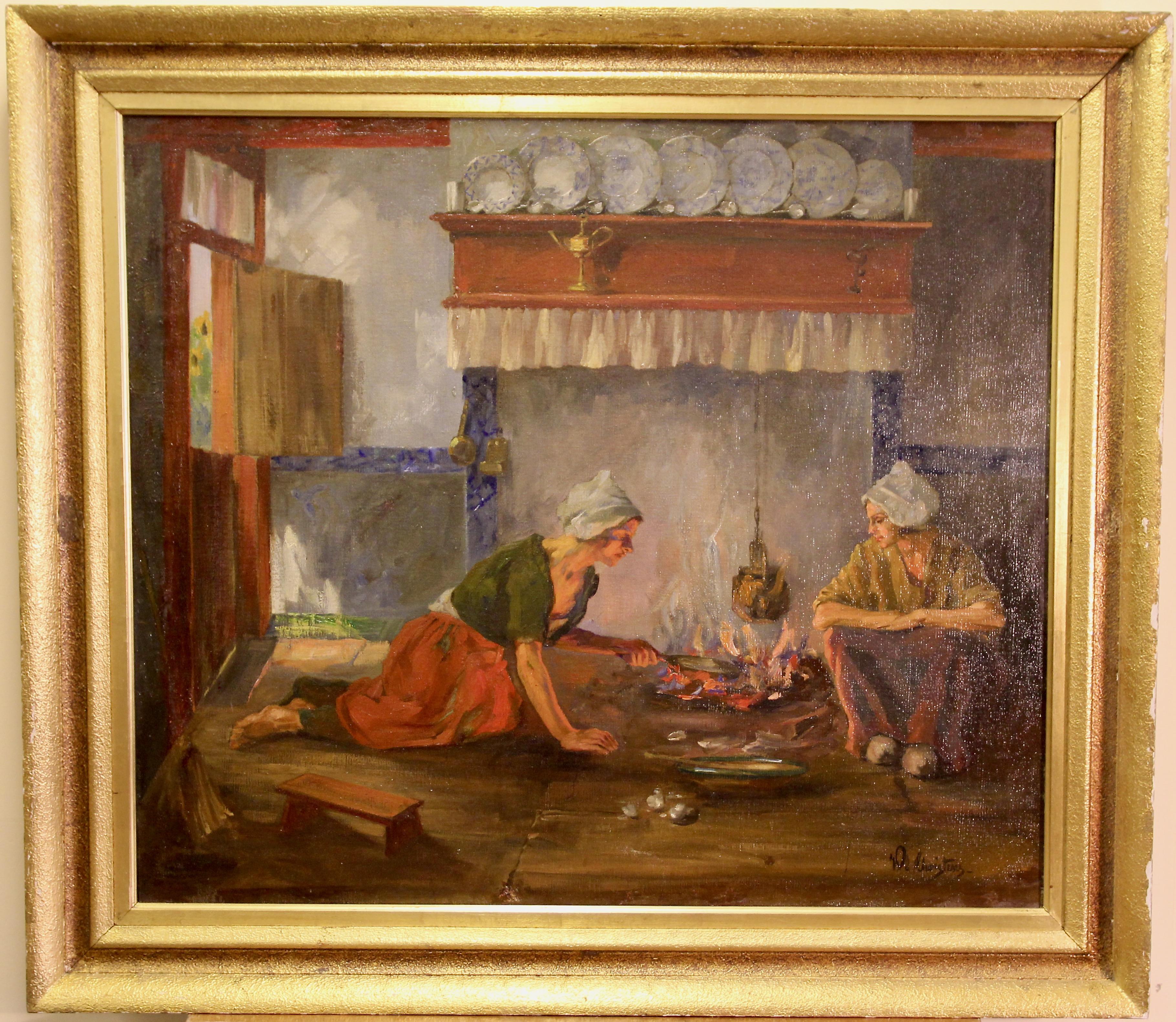 the cook painting