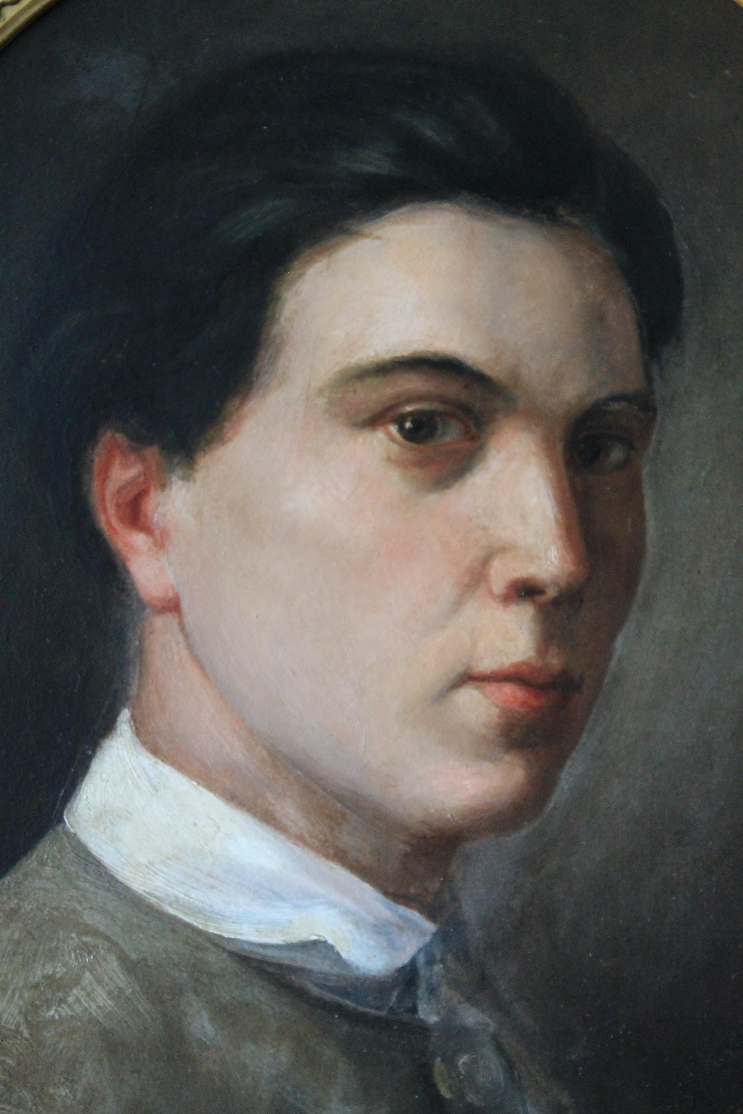 Unknown Antique portrait of an artist at 1stDibs