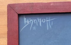 Antique Portrait of Santa Claus, Original Christmas Art