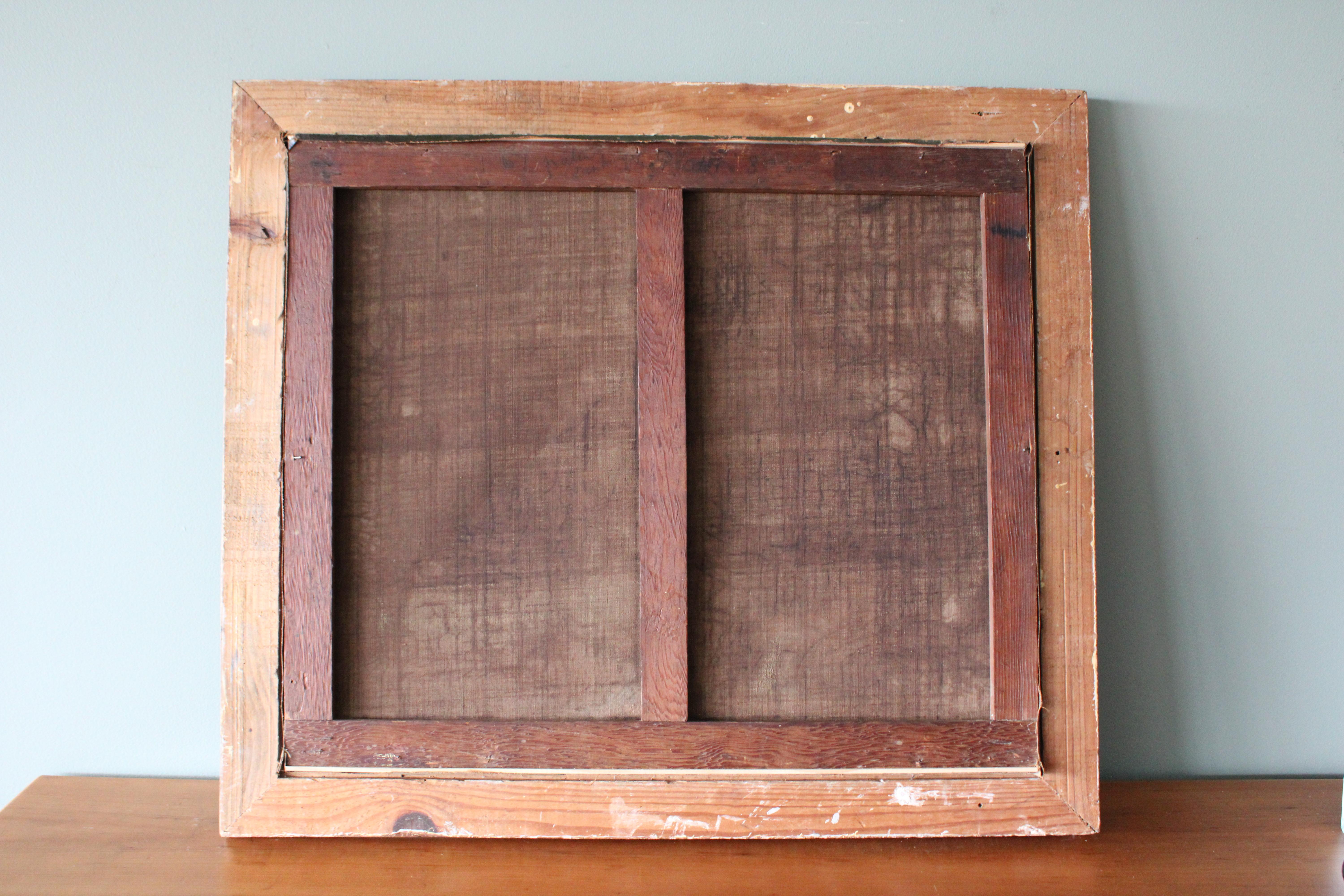 Antique Portrait Ölgemälde von zwei Schwestern Französisch Kind Porträtmalerei im Angebot 5