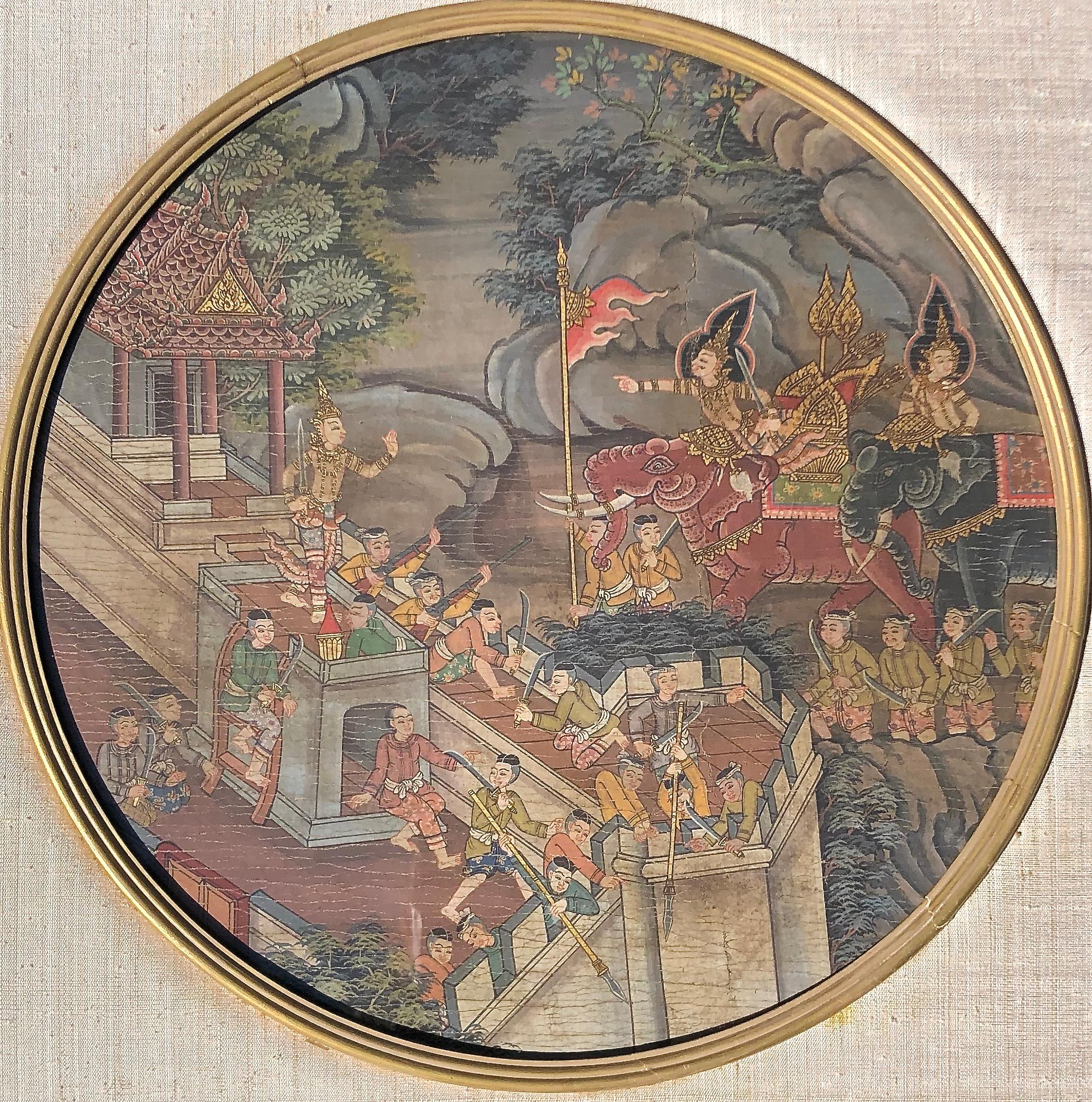 thai warrior art