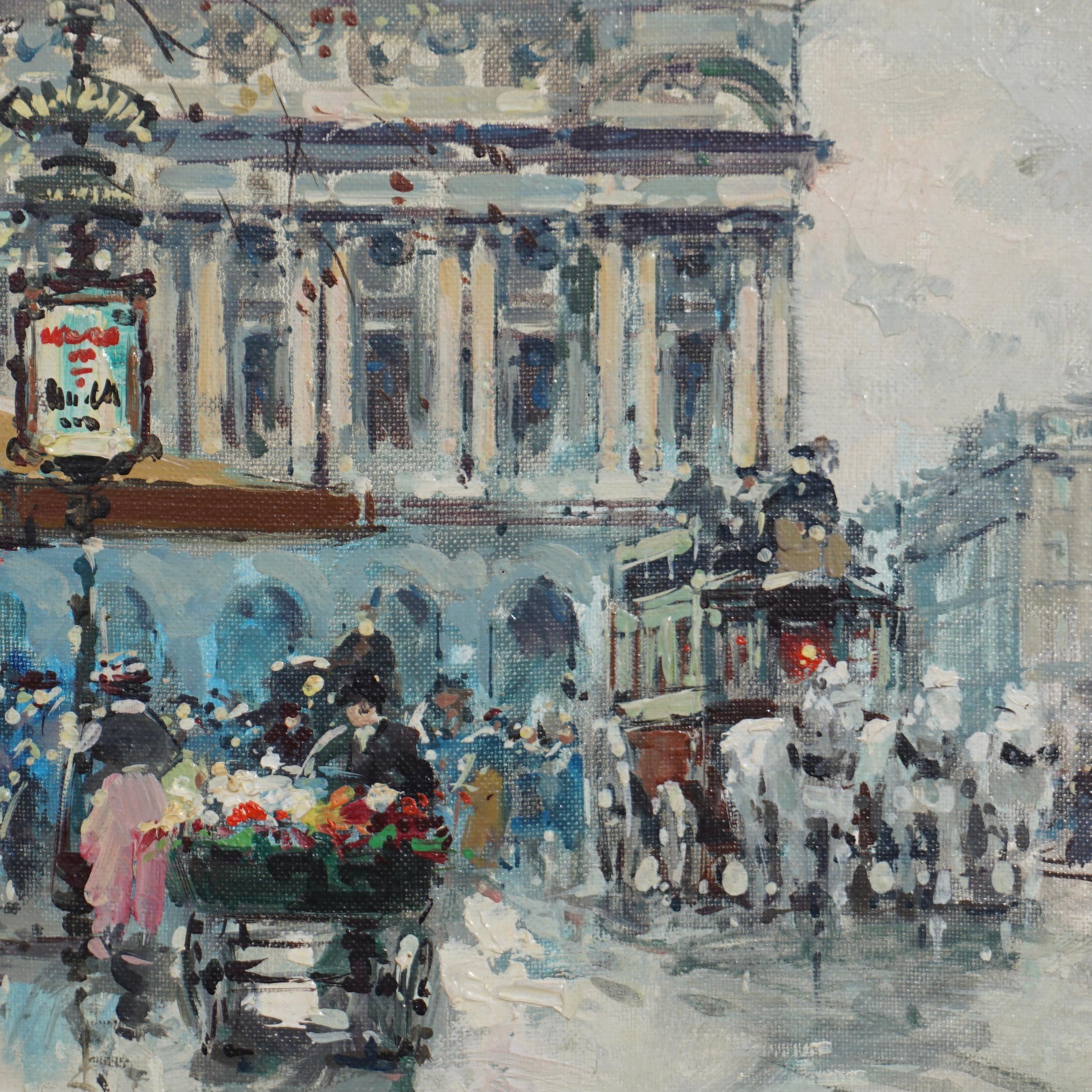 Antoine Blanchard Cafe De La Paix For Sale 3