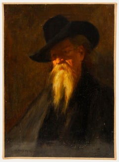 Antoine Louis Manceax (1862-1939) - Anfang des 20. Jahrhunderts Öl, Der Pilger