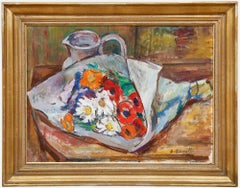 Antoine Marius Gianelli (1896-1983) - Acrylic, A Beautiful Bouquet