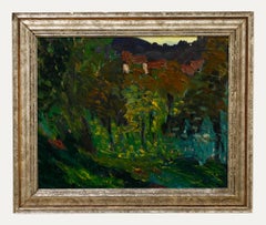 Anton Gold (1914-1970) - Mid 20th Century Oil, Autumn Forest