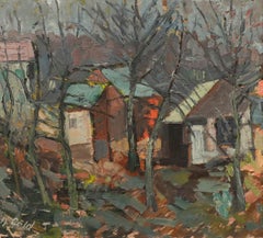 Anton Gold (1914-1970) - Mid 20th Century Oil, First Signs of Spring