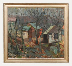 Anton Gold (1914-1970) - Mid 20th Century Oil, First Signs of Spring