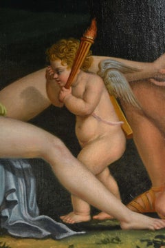 Apollo and Diana After Jacques Louis David