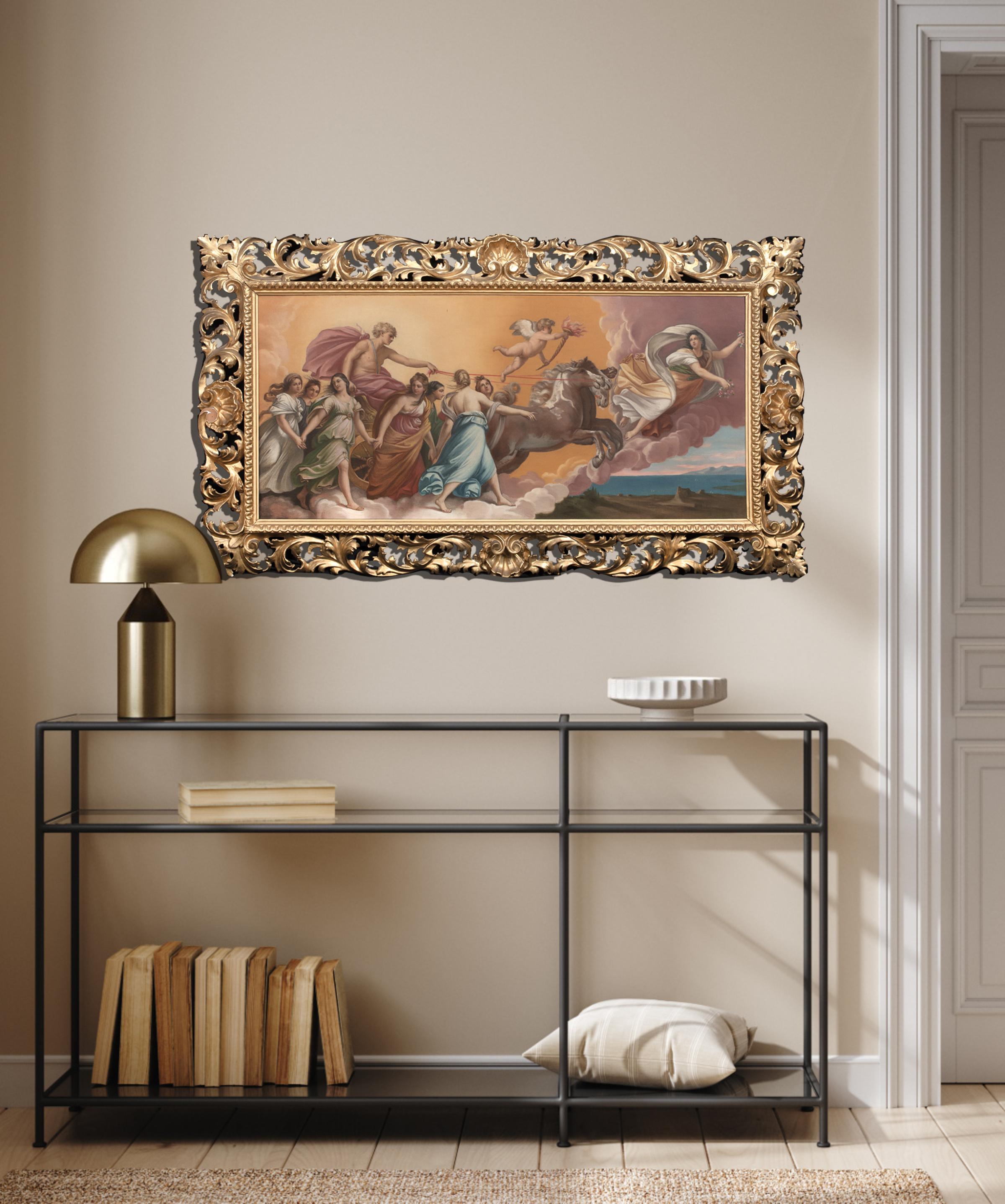 Apollo & Aurora, Roman Gods Procession, after GUIDO RENI (1575-1642) For Sale 8