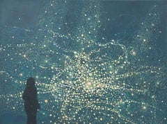 Aquarium # 3, Oil on Canvas Painting by Dennis Ekstedt, 2024