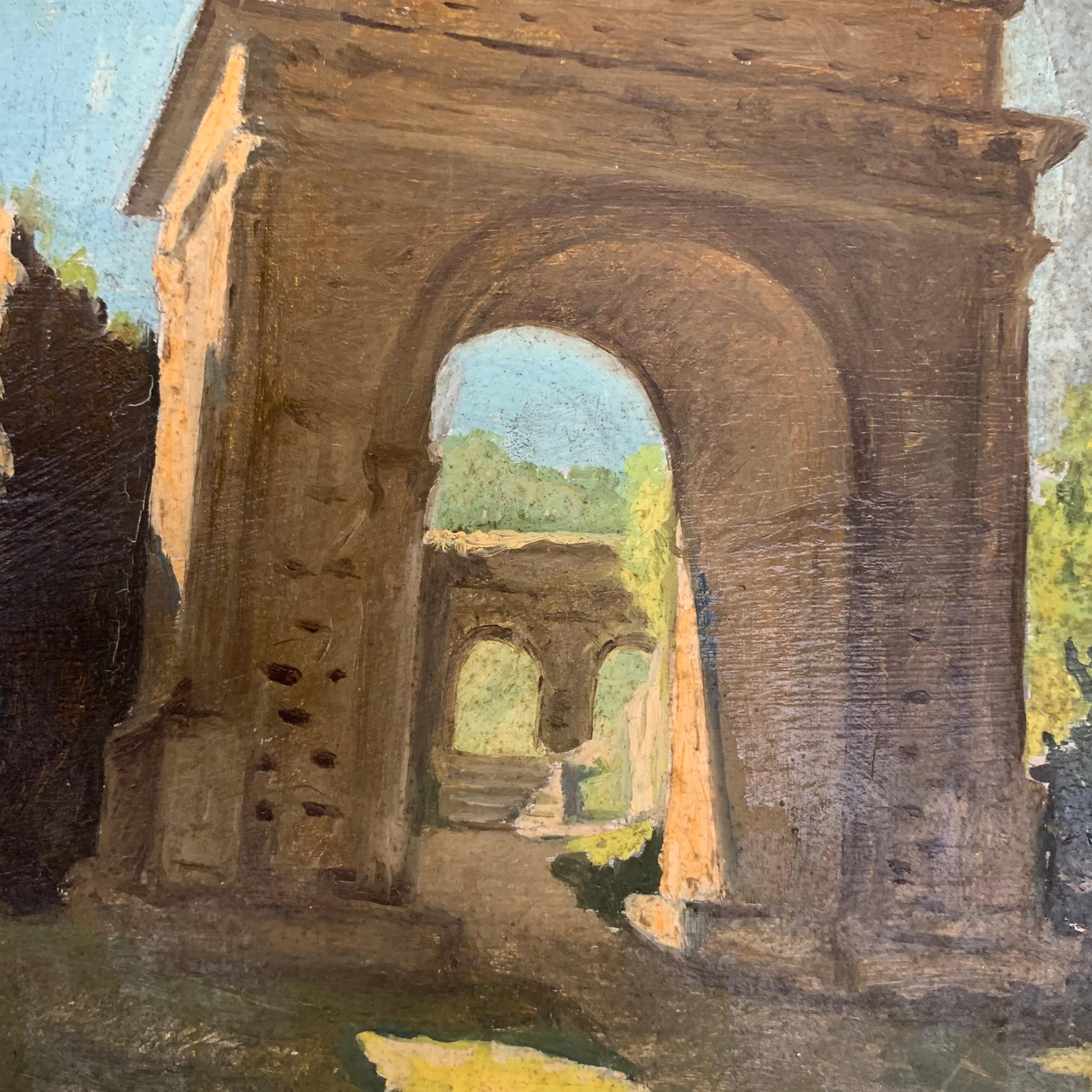 Architectural sketch of an Arch in the taste of Palladio For Sale 9