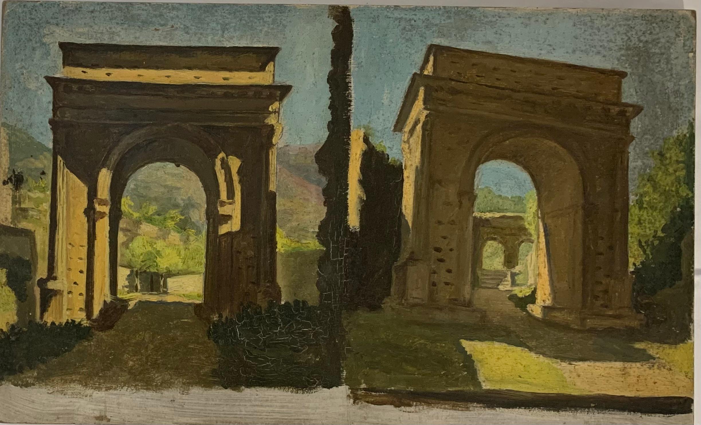 Architectural sketch of an Arch in the taste of Palladio For Sale 2