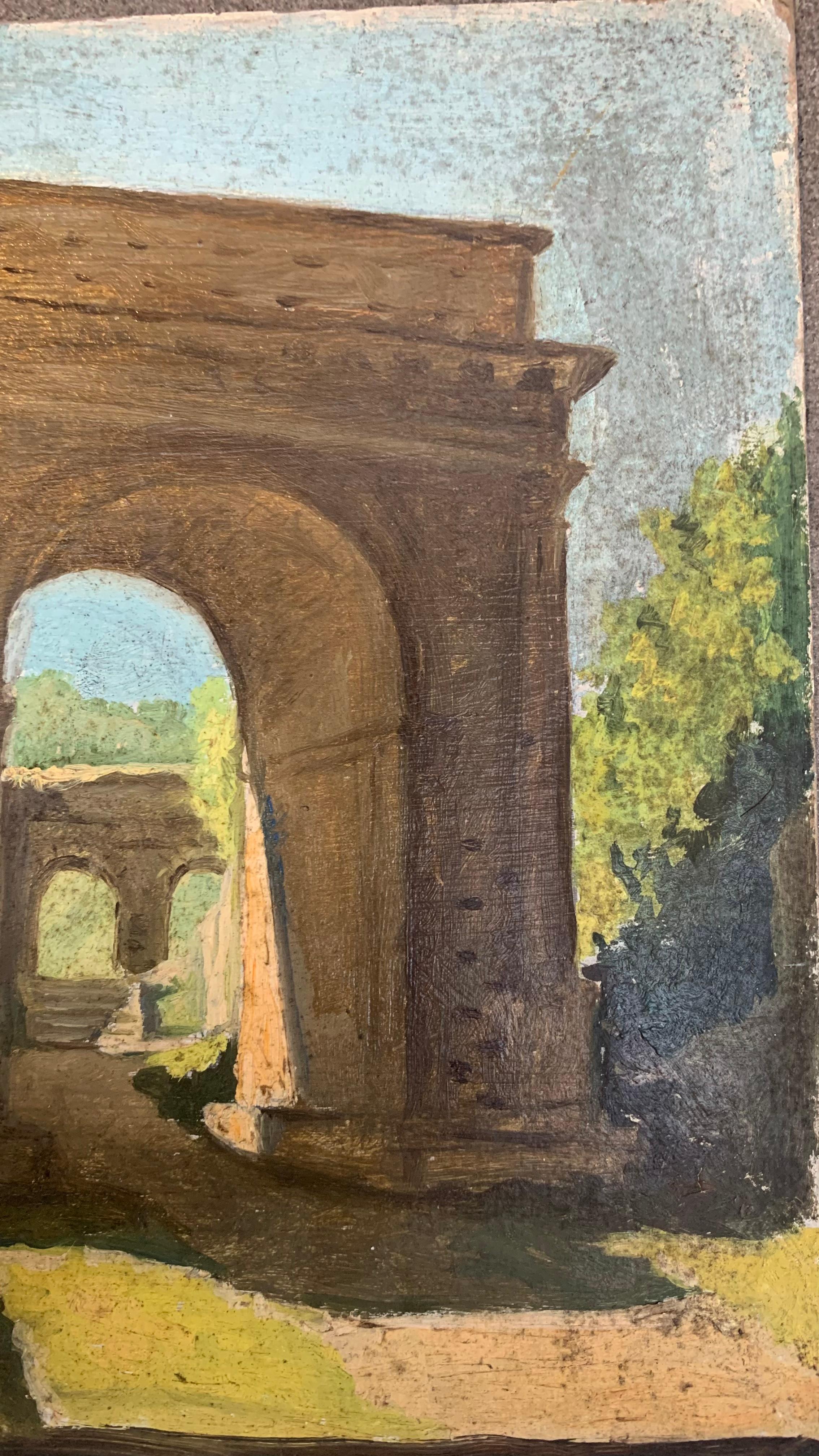 Architectural sketch of an Arch in the taste of Palladio For Sale 3