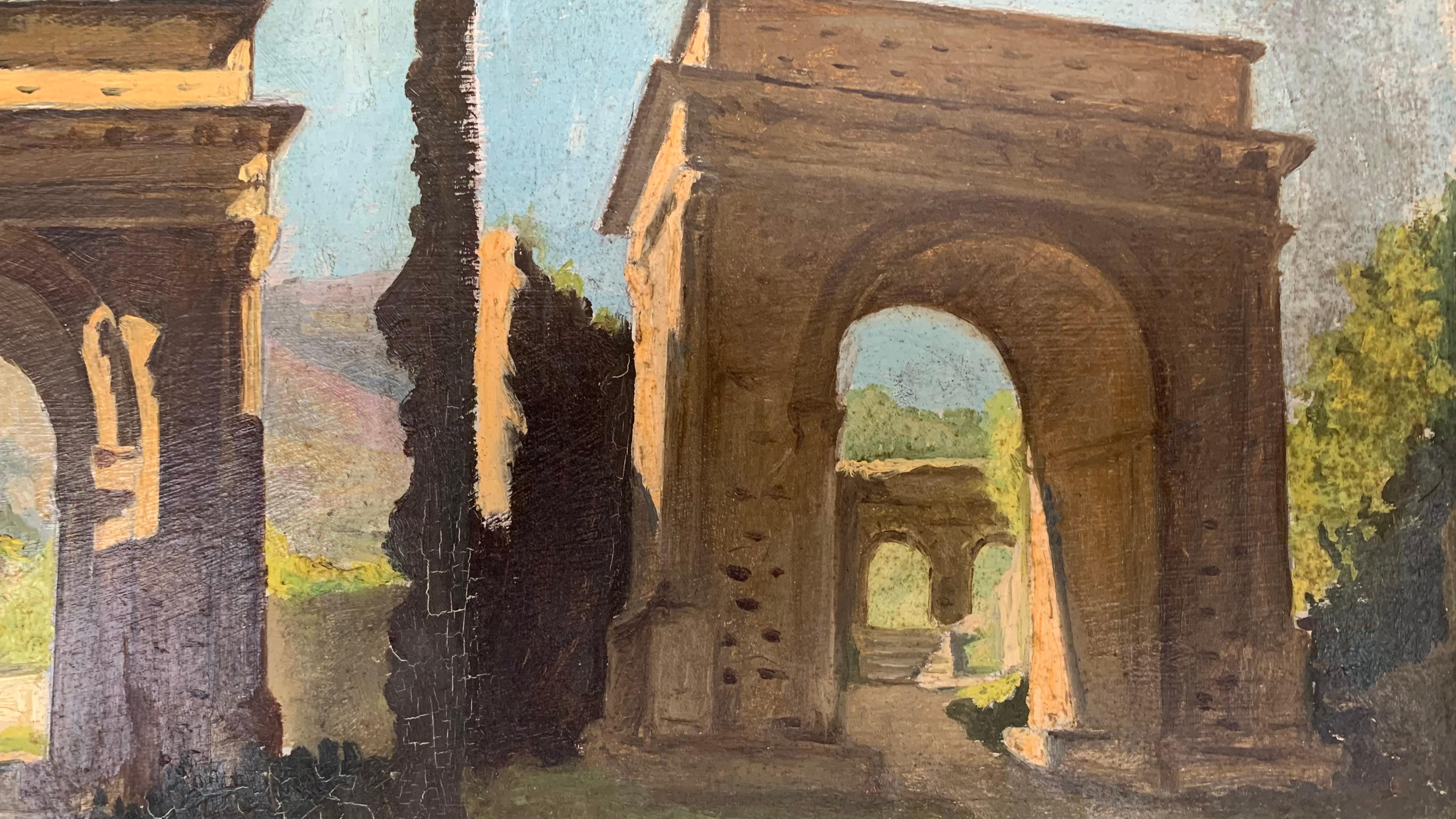 Architectural sketch of an Arch in the taste of Palladio For Sale 5