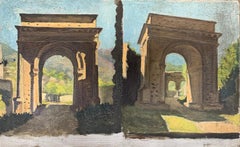 Antique Architectural sketch of an Arch in the taste of Palladio