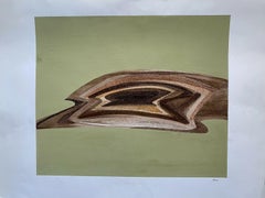 Arlette Martin, French Geometric Abstract Painting, 1960's