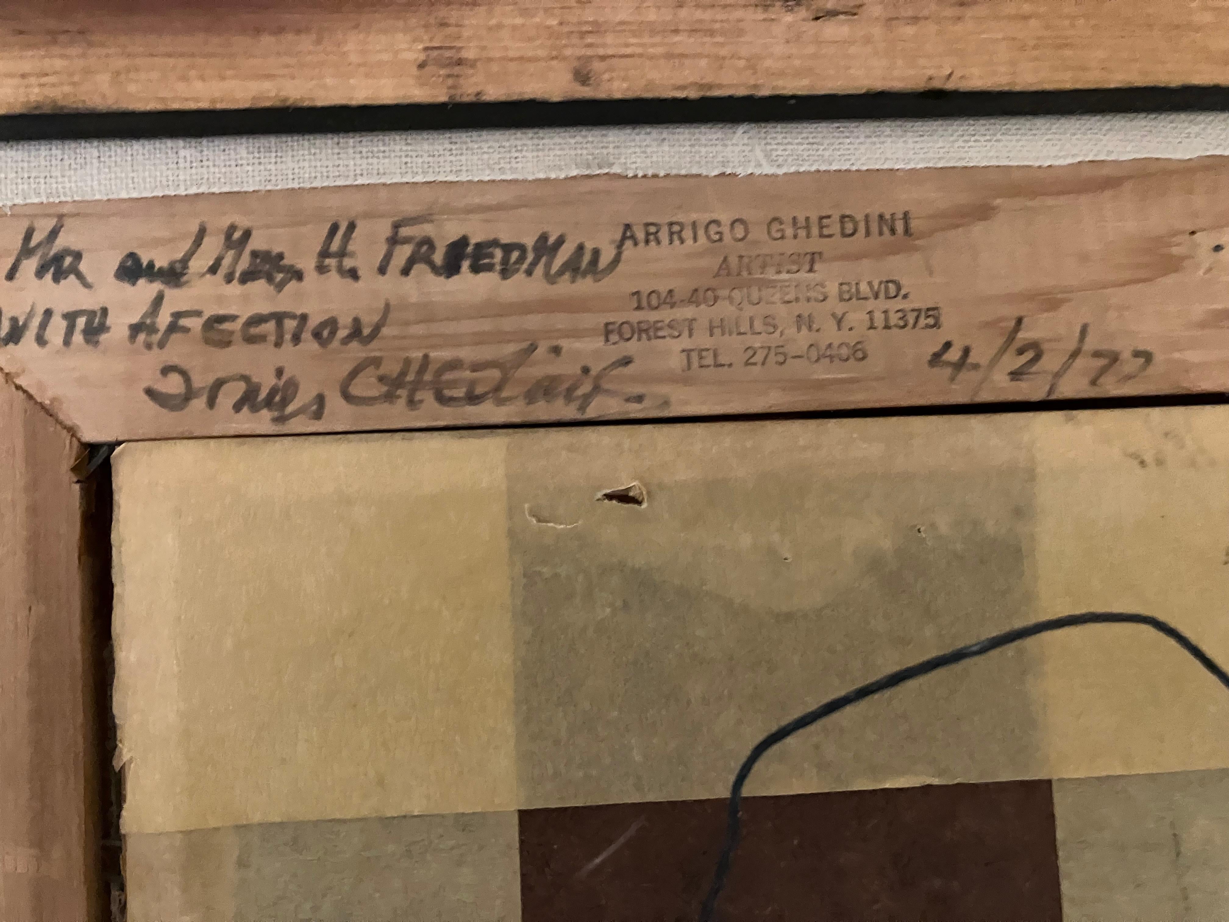 Arrigo Ghedini Don Chisciotte e Sancho Panza in vendita 1