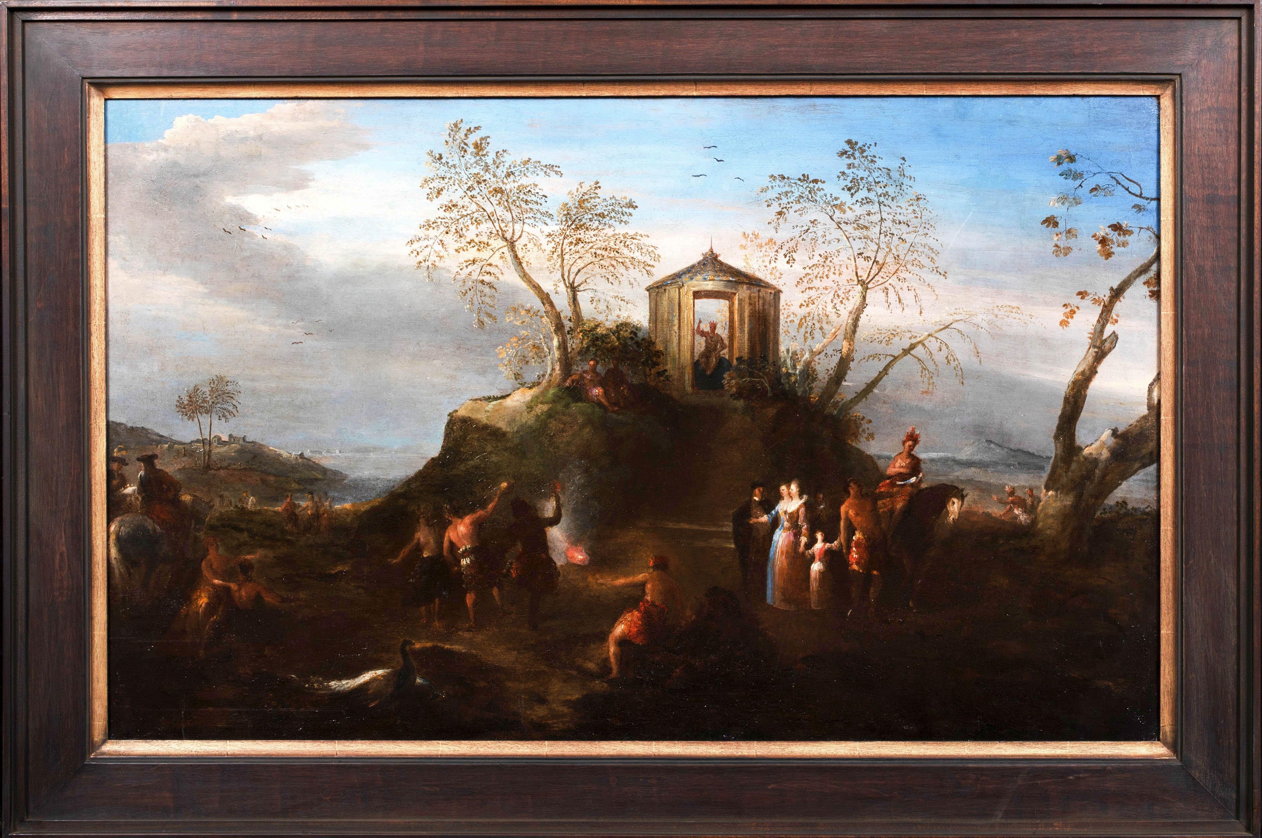 Arrival To The The New World, America, 17th Century