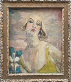 Art Deco Figurative Paintings