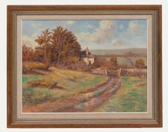 Arthur Orum (1946-2023)  - Cornish School Contemporary Oil, fuori Gwithian