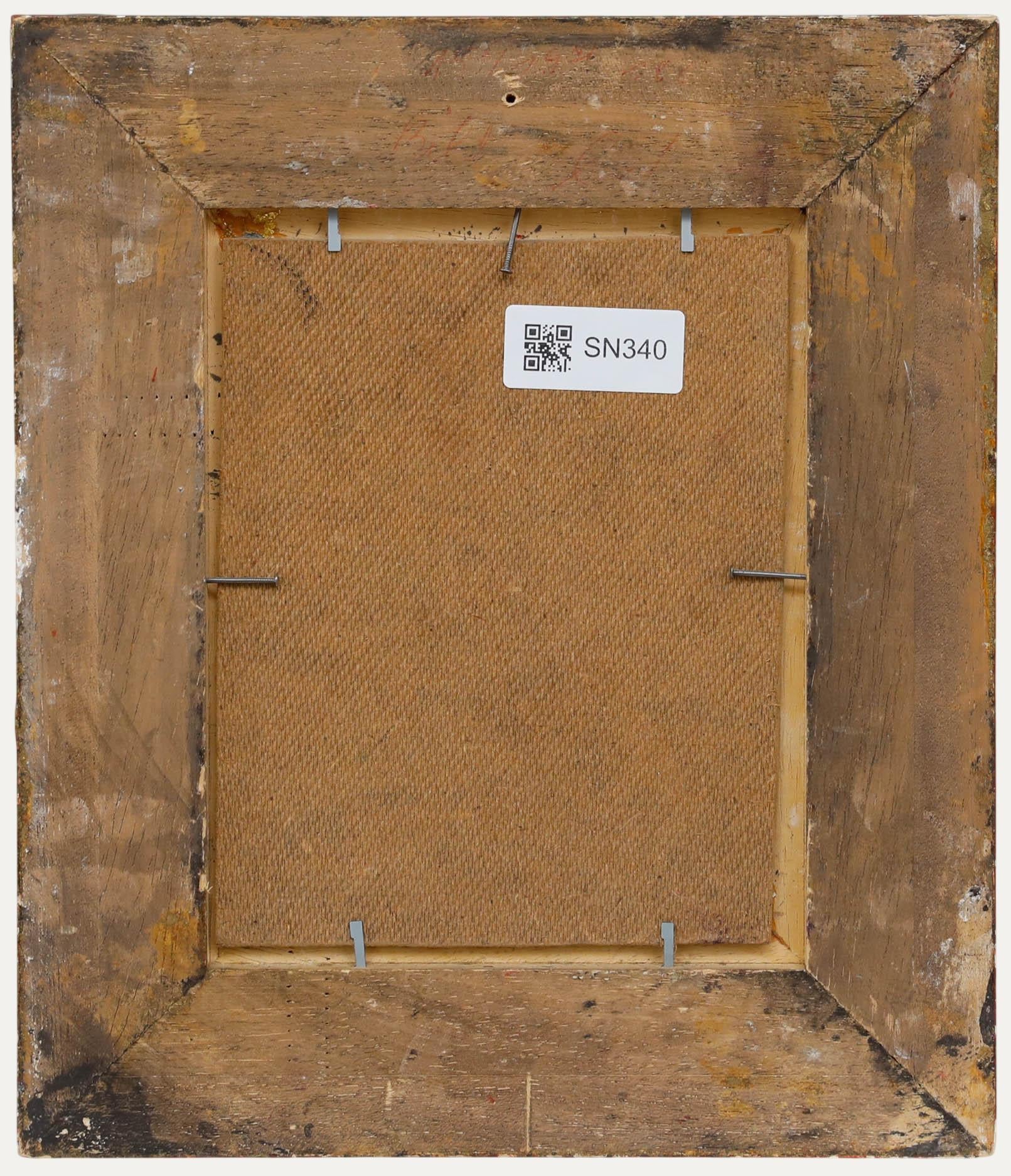 A.S - Olio di German School della metà del XX secolo, Uomo in Tracht - Portrait Painting Marrone di Unknown