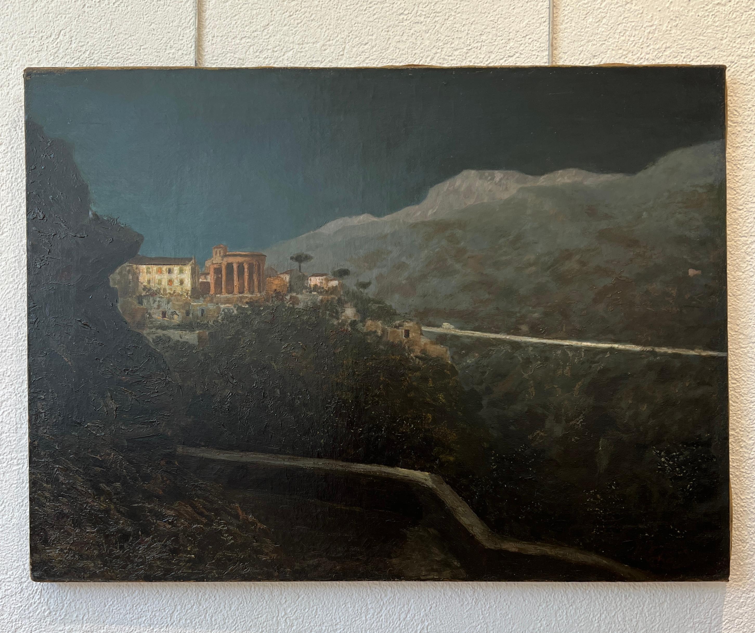 Al crepuscolo - Painting di Unknown