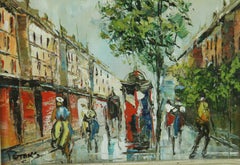 Atreets of Paris Oil Painting