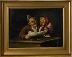 Attrib. Filippo Marantonio (1863-1937) - Early 20th Century Oil, Old Italians