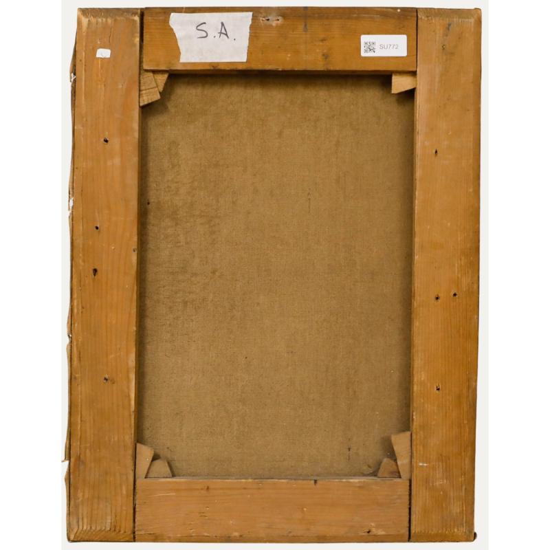 Attribut. Hedwig von Lepel-Gnitz (1850-1925) - Öl, Ein bärtiger Herr (Schwarz), Portrait Painting, von Unknown