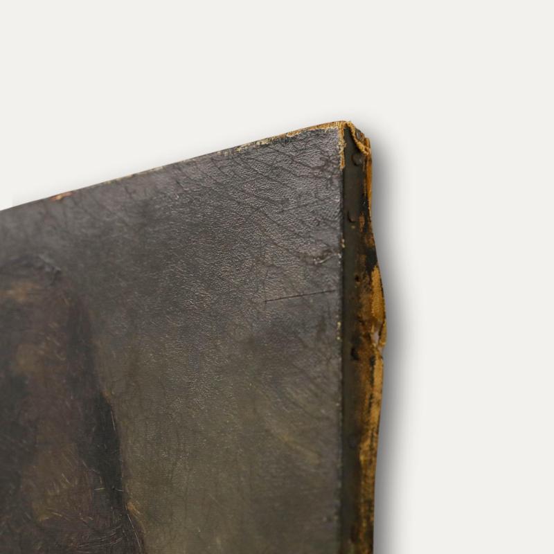 Attribut. Hedwig von Lepel-Gnitz (1850-1925) - Öl, Ein bärtiger Herr im Angebot 1