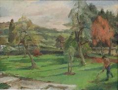 Attrib. Margaret Adelaide Norman (1908-1976) - 20th Century Oil, The Gardener